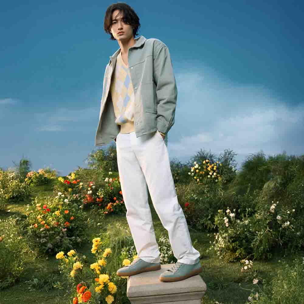 Stepup-In Men's Green Low-Top image number 0